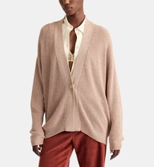 Cardigan antony en viscose lurex Momonì