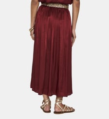Jupe Midi Satinée Juliana Maison 123