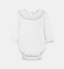 Body - Nuage coton col volanté broderie Tartine Et Chocolat