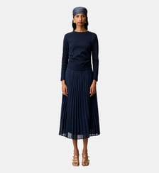 Robe t-shirt bi-matières Claudie Pierlot