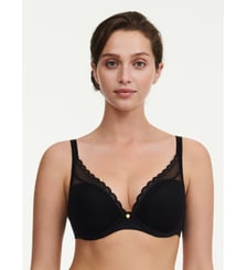 Soutien-gorge coques plongeant en dentelle Chantelle