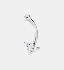 Piercing Nombril Léonie Argent Nebuleuse Bijoux