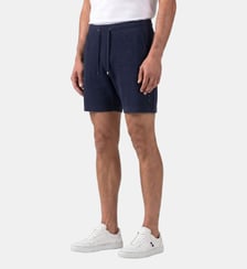 Short en piqué de coton et cachemire Ron Dorff