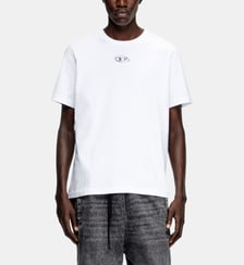 T-shirt droit T-Adjust-OD en coton Diesel