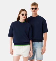 Sweatshirt relaxed fit manches courtes Lacoste