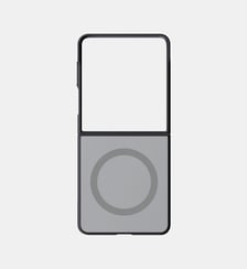 Coque Flip 8 Miroir Magnétique Argenté Samsung