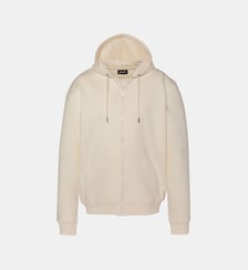 Sweatshirt zippé à capuche custom thunder Schott