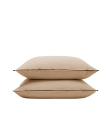 Lot De 2 Taies D'Oreiller  Lin lavé légèrement froissé, 50x75 cm Madura