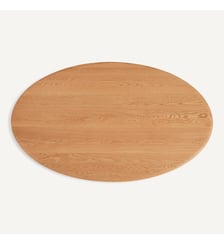 Plateau de table ellipse en chêne, L170 cm AM.PM
