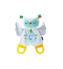Doudou chouette sensorielle luminescente Infantino