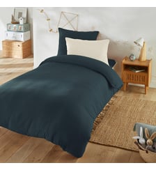 Housse de couette enfant unie gaze de coton La Redoute Interieurs