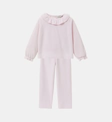 Pyjama velours imprimé pois Cyrillus