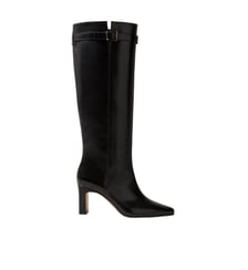 Bottes hautes cuir lisse ciré Claudie Pierlot