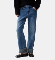 Jean droit avec micro strass Liu Jo