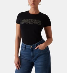 T-shirt logo coupe slim Guess