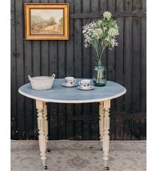 Table à manger à volets Romy N°1332- Produit chiné Debongout