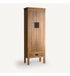 Armoire chinoise chêne massif et plaqué AM.PM