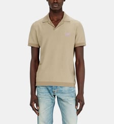 Polo en maille bouclé avec logo Phoenix Diesel