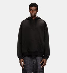 Sweat à coupe décontractée avec poche kangourou Diesel
