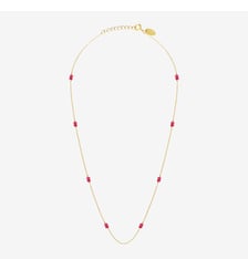 Collier venus jade rose Caroline Najman