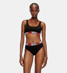 Bralette avec bande logo Diesel