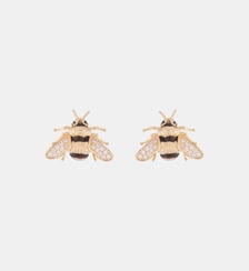 Boucles d'oreilles tiges abeilles Les Néréides