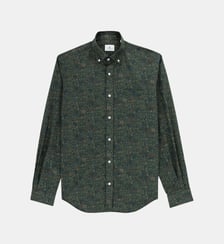 Chemises manches longues en coton Charles Serge Blanco