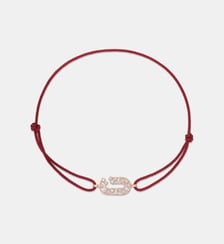Broken chain bracelet cordon Djula