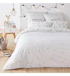 Housse de couette coton La Redoute Interieurs