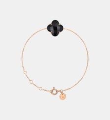 Bracelet, onyx, or rose Morganne Bello