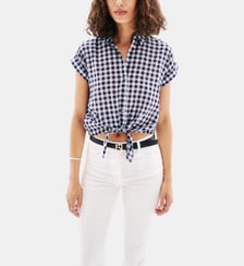 Chemise clivio - Motif imprimé - Coton - Coupe droite Caroll