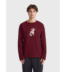 t-shirt en coton lézard Agnès b.