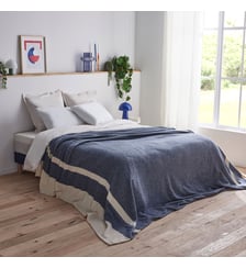 Couverture Lima Bleu prusse Dodo
