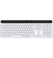 Clavier sans fil Solaire SKW Blanc Essentiel B