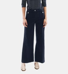 Pantalon pietro - Motif uni - Coupe large Caroll