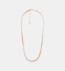 Collier chaine serpent Balagane imprimé mosaïque Balaboosté
