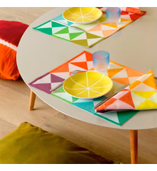 Set réversible Origami 100% coton Le Jacquard Francais