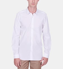 Chemise slim fit stretch BLANC Atelier Privé