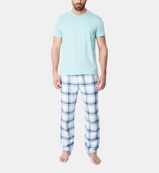 Pantalon en flanelle de coton - Carreaux Yale Arthur