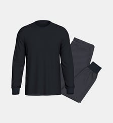 Pyjama thermique avec poignets en coton Coton Impetus