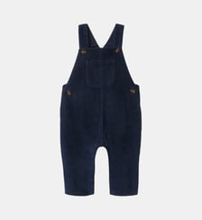 Salopette en velours milleraie Bébé Cyrillus