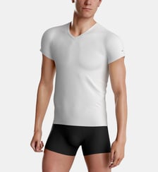 T-shirt col V en coton Eden Park
