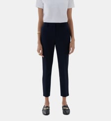 Pantalon psidiko2 - Motif uni - Coupe cigarette Caroll