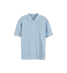 Polo tricot relief ajouré Ikks