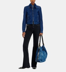 Veste coach en rinse denim Diesel