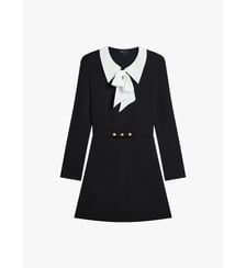 Robe new étincelle en crêpe de polyester Agnès b.