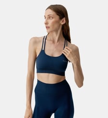 Brassière de sport Hatha maintien moyen bretelles coussinets amovibles Born Living Yoga