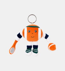 Porte-clés peluche ball boy Roland-Garros
