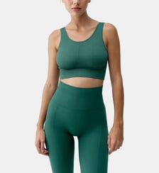 Brassière de sport femme Naisha maintien moyen bretelles coussinets amovibles Born Living Yoga