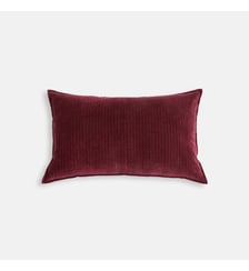 Housse de coussin rectangulaire, en velours ciselé La Redoute Interieurs
